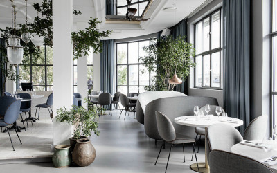 Скандинавский ресторан The Standard на набережной Копенгагена